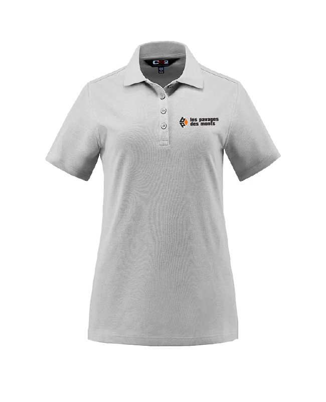 Les pavages des monts - S05786 Polo piqué mélange de coton Elite femme - BR. 12903 (AVG)