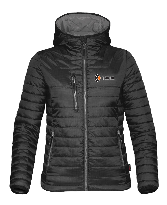 Pavex - AFP-1W manteau matelassé femme (NOIR/CHARBON) - 12902 (AVG)