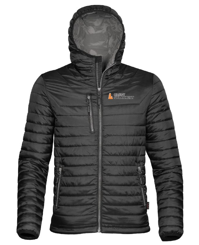 Ciment Saint-Laurent - AFP-1 manteau matelassé homme (NOIR/CHARBON) - BR. 14160 (AVG)