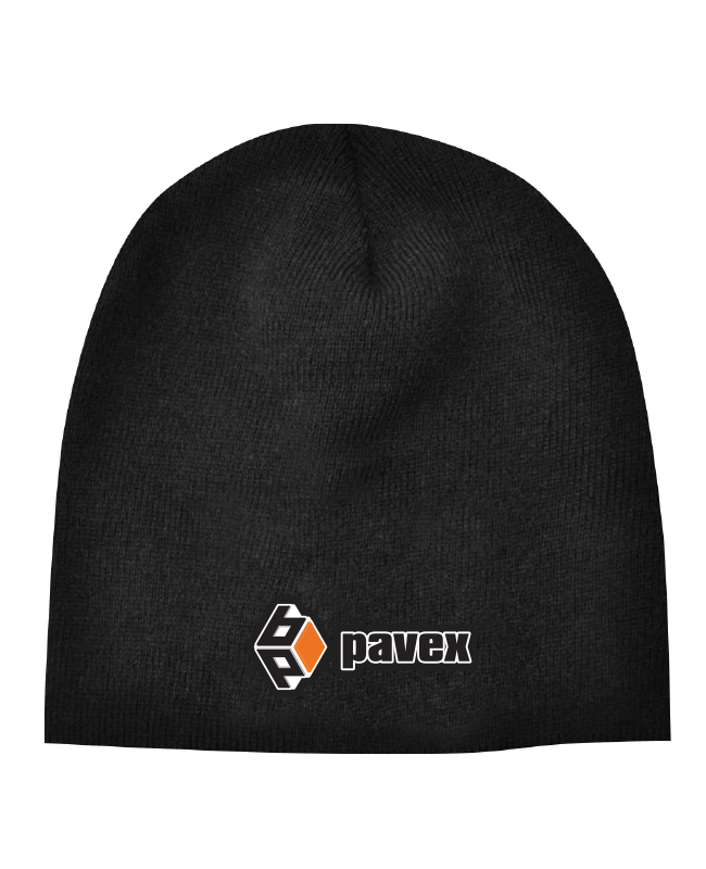 Pavex - 102 tuque bonnet classique (NOIR) - BR. 12902-2 (AV)