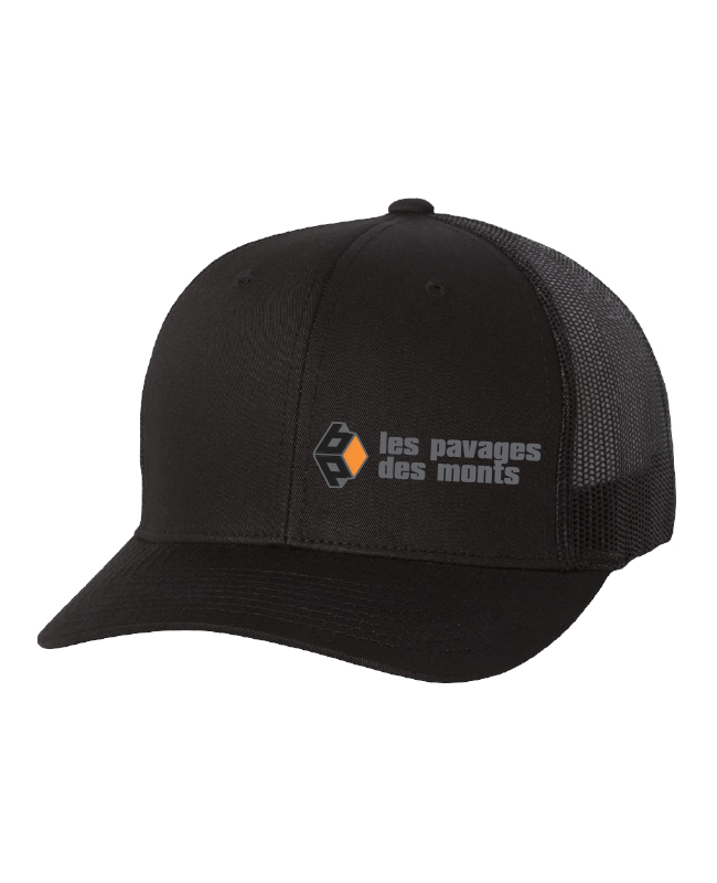 Les pavages des monts - 6606 casquette Yupoong (NOIR) - 12903-3 (AVG)