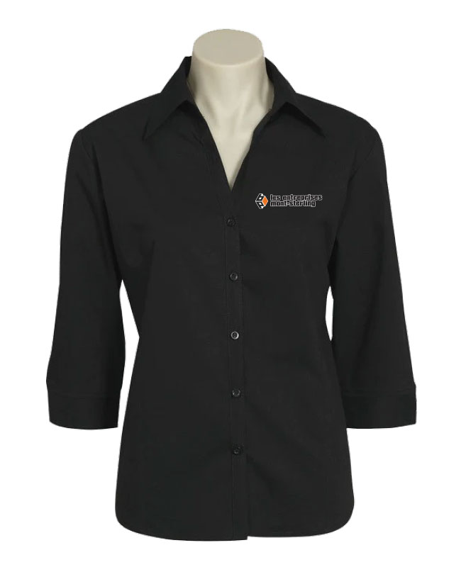 Les entreprises mont-sterling - LB7300 chemise femme manche 3/4 - BR. 12898 (AVG)