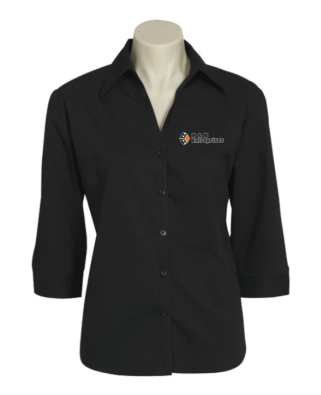P & B Entreprises - LB7300 chemise femme manche 3/4 - BR. 12900 (AVG)
