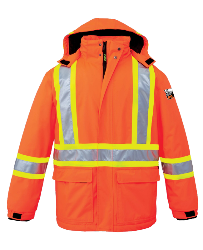 CIMENT RONO - L01250 Parka isolé haute visibilité homme - BR. 14195 (MG)